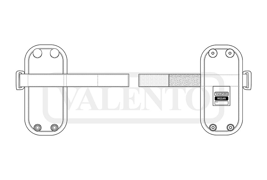 esquema Porte-gants MEGAN