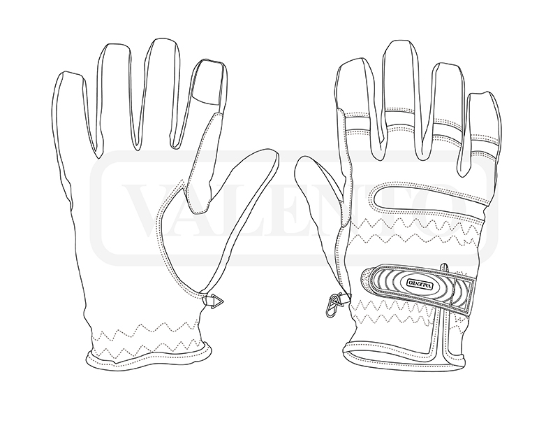 esquema Guantes PIONER