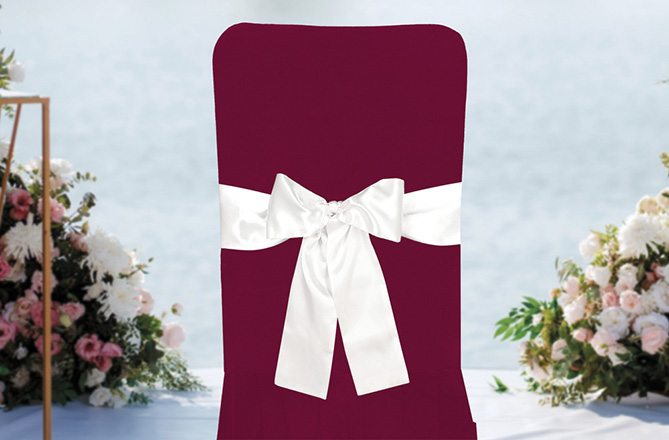 Kokarda na krzesło WEDDING