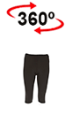 vista 360<sup>0</sup> Leggings mulher PILATES