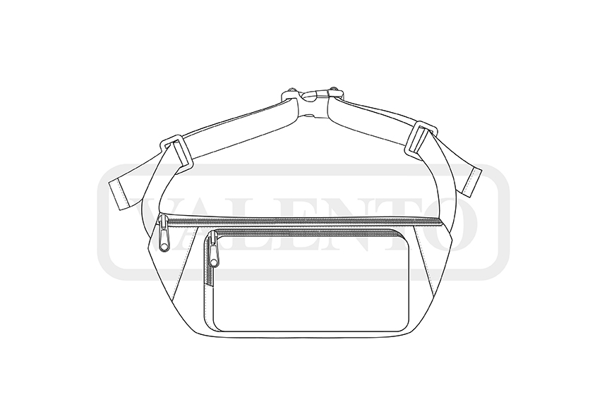 esquema Bum Bag GEORGE