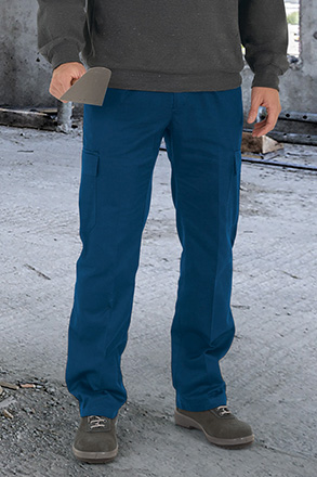 Buy John Miller Hangout Men Blue Slim Fit Self Design Regular Trousers -  Trousers for Men 2426044 | Myntra