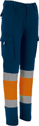 fluo orange-orion navy blue