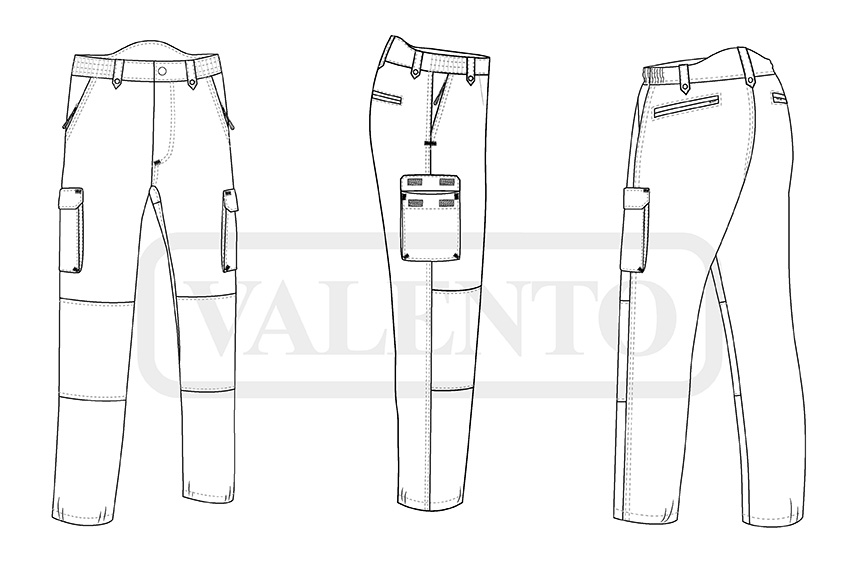 esquema Trousers BULL