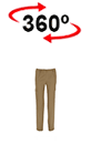 vista 360<sup>0</sup> Trousers CASTER