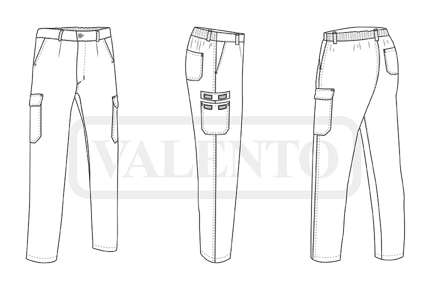 esquema Trousers CASTER