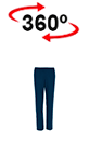 vista 360<sup>0</sup> Pantalón CLARIM