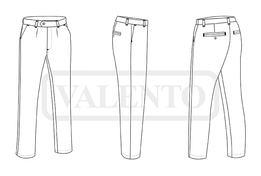 esquema Trousers DAMON