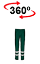 vista 360<sup>0</sup> Trousers DRILL