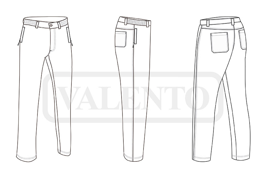 esquema Spodnie GRAHAM