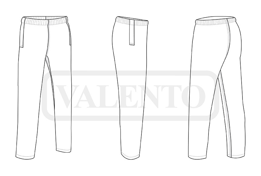 esquema Copripantaloni antipioggia LARRY