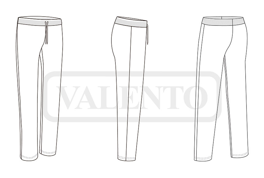 esquema Damskie spodnie sportowe MEADOW