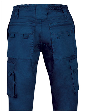 Vista parte trasera de la prenda