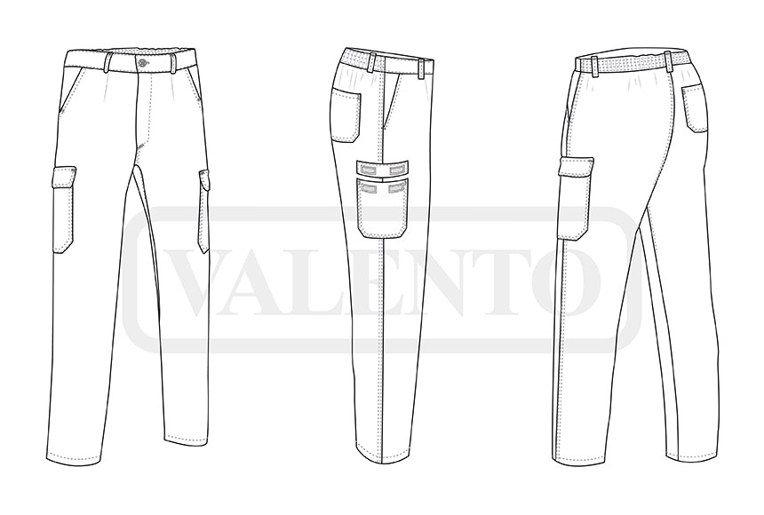 esquema Trousers MILLER