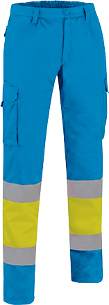 amarillo fluor-azul tropical