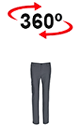 vista 360<sup>0</sup> Pantalón PEGASO