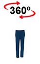 vista 360<sup>0</sup> Pantalón deportivo PLAYER