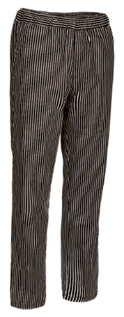 black and white pinstripe