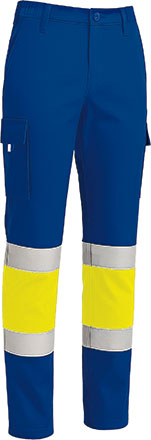 fluo yellow-bluish blue