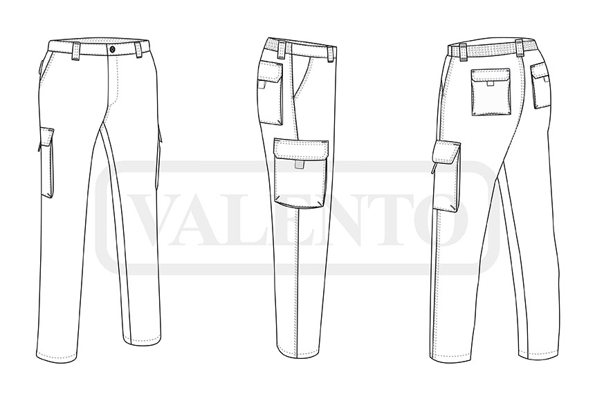 esquema Trousers THUNDER