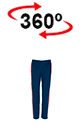 vista 360<sup>0</sup> Pantalone sportivo TOURNAMENT