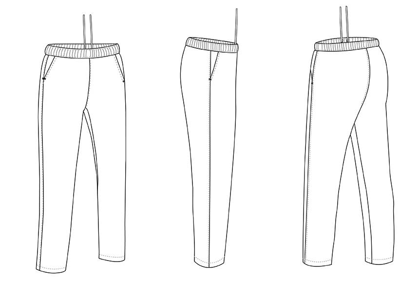 esquema Pantalone donna TULIPA