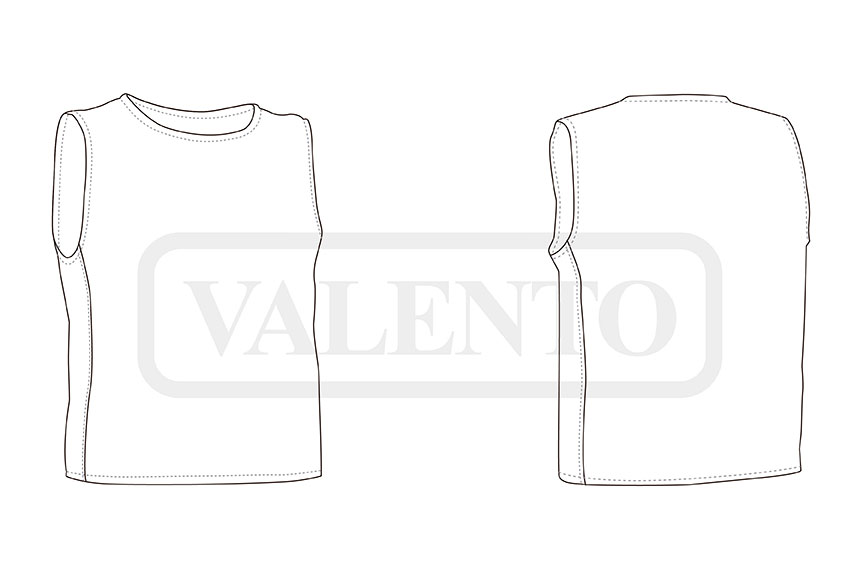 esquema Chasuble réversible PARADE