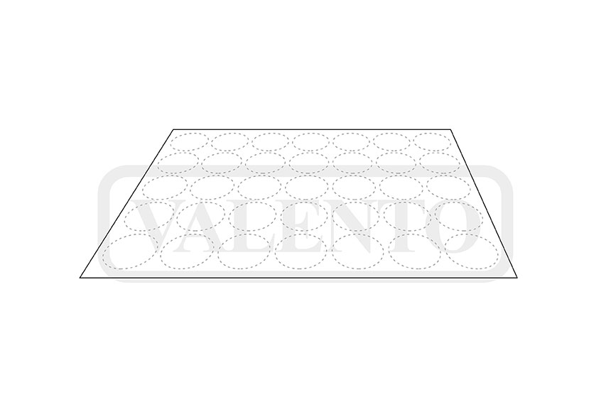 esquema Autocollants de taille VALINKA