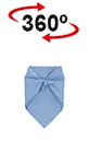 vista 360<sup>0</sup> Pañuelo cuadrado BANDANA