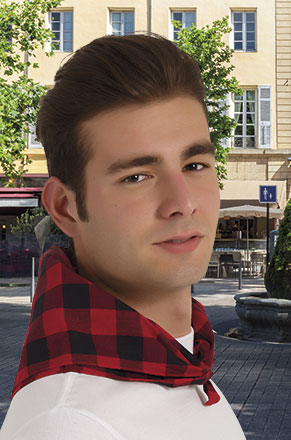 Squared scarf CACHIRULO