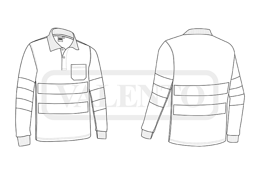 esquema Polo A.V. M/Comprida BUCKLAND