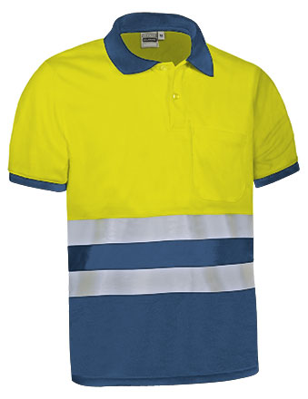 fluo yellow-bluish blue