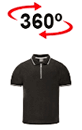 vista 360<sup>0</sup> Polo krótki rękaw GOLF