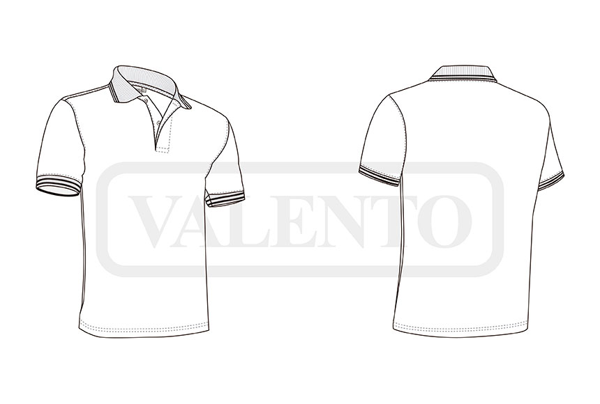 esquema Polo krótki rękaw JAGUAR