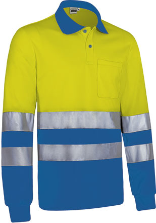 jaskrawożółty-błękit królewski