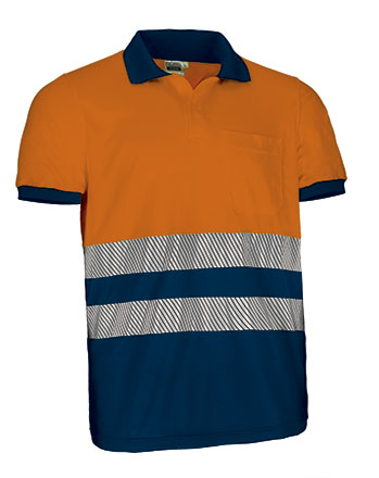 orange fluo-bleu marine orion