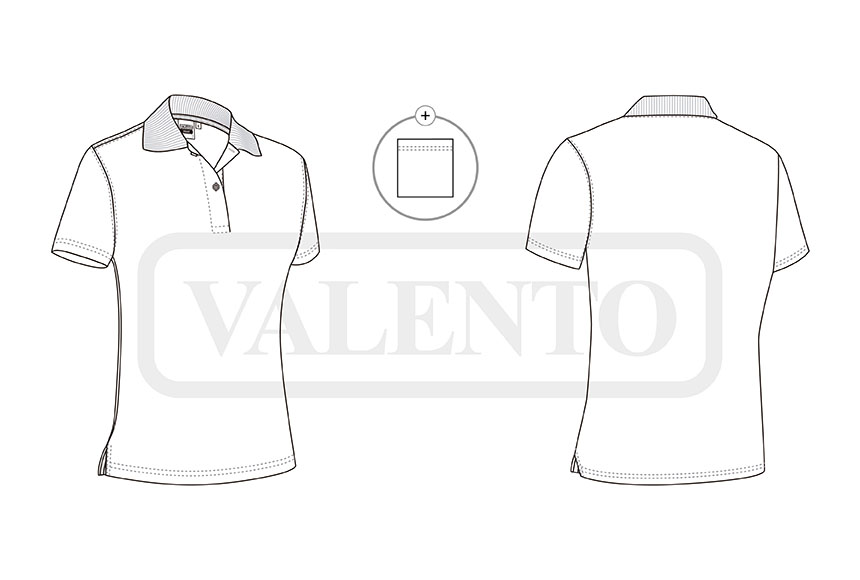 esquema Polo M/C Donna VALLEY