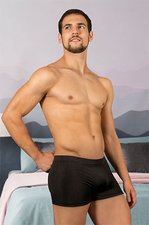 Man Looking in His Underwear Stock Photo - Image of discovery