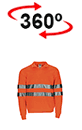 vista 360<sup>0</sup> Hi-Vis Sweatshirt ROAD