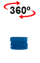 vista 360<sup>0</sup> Tubular scarf STONE