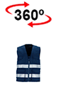 vista 360<sup>0</sup> Vestă JERVIS