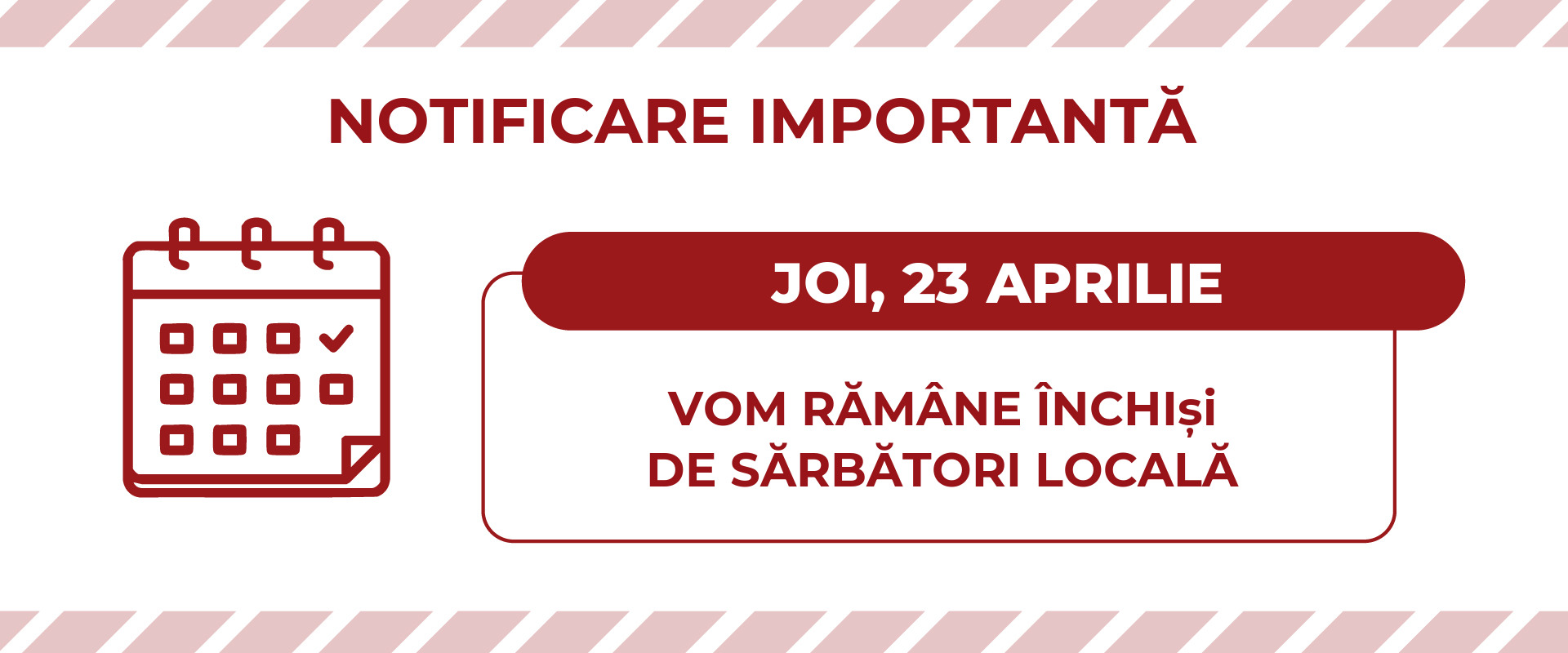 AVISO IMPORTANTE